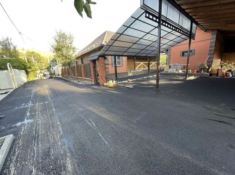 Асфальтирование Укладка Асфальта