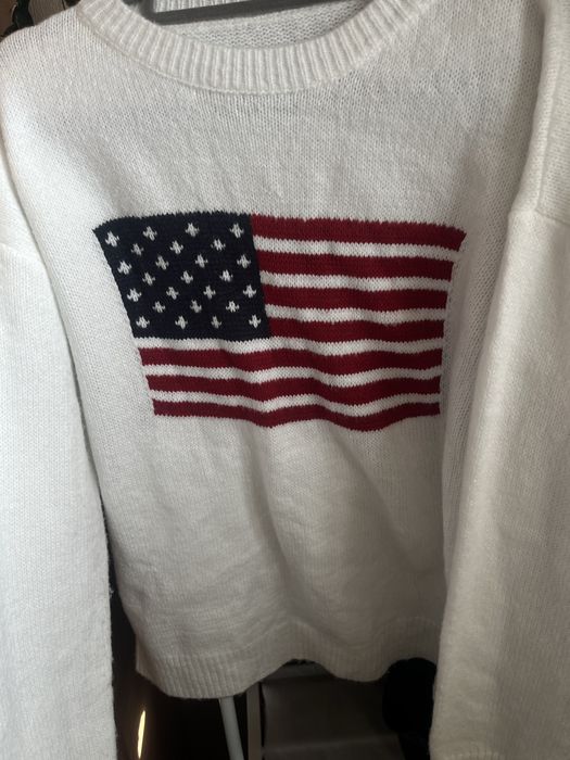 свитер с флагом америки