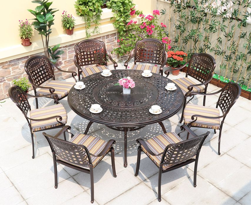 Комплект садовой из литого алюминия