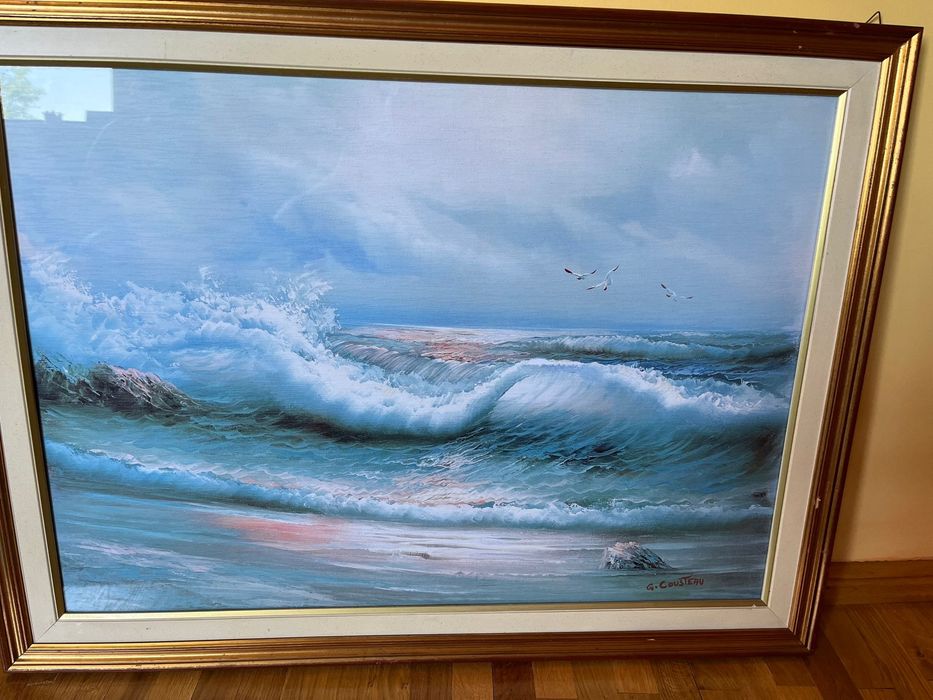 Tablou,  pictura in ulei , 80x60