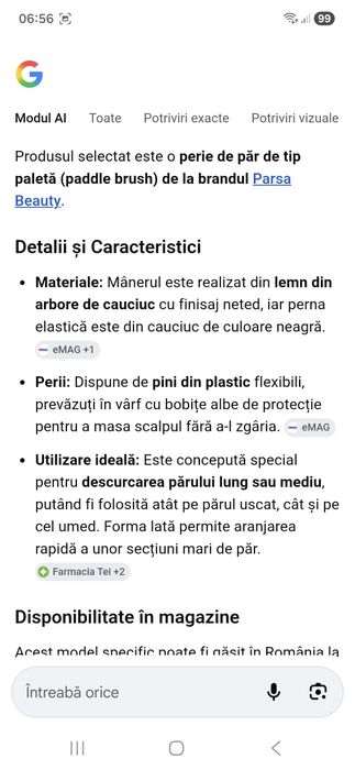 Perie de par Parsa Beauty