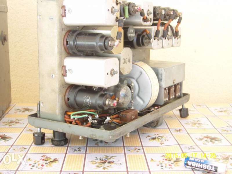 Продавам военен приемник от танкова радиостанция 10 рт-26