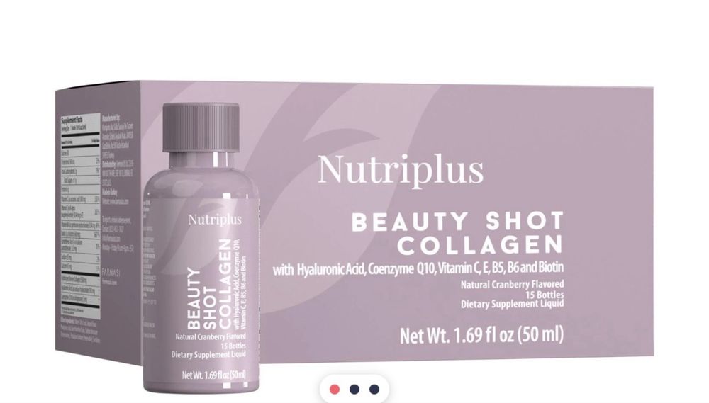 NUTRIPLUS Beauty Shot Colagen 15 buc