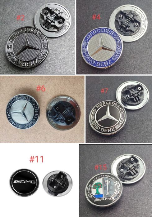 Капачки за джанти за Мерцедес,Капачки за вентили,Часовници