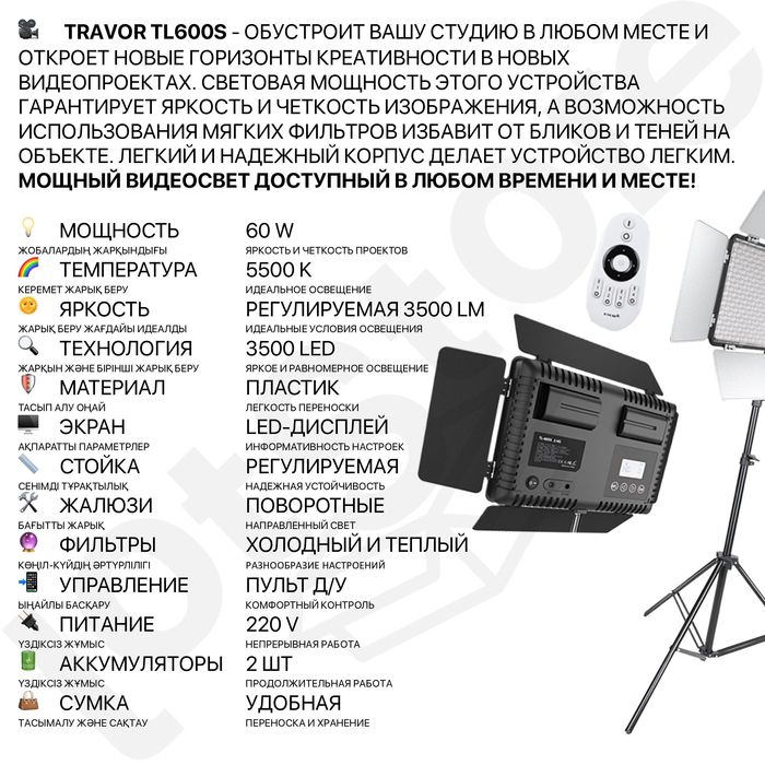 Для фотостудии полный набор студийное оборудование софтбокс хромакей