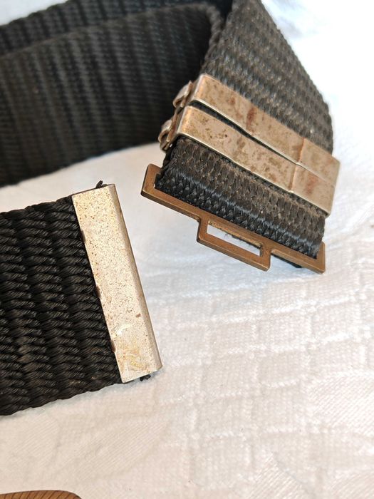 Рядък Български Оригинален Параден Соц Пожарникарски Колан 1970те г