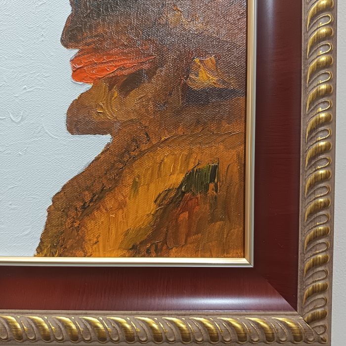 Абстрактна картина масло върху платно