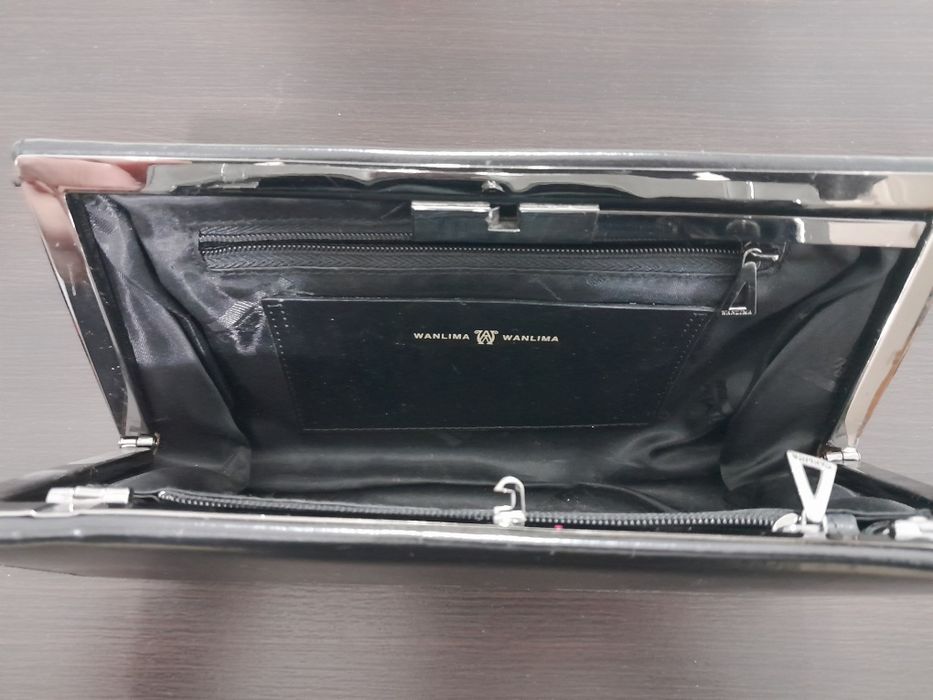 Кожаный клатч Wanlima