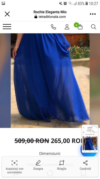 Rochie lunga  eleganta