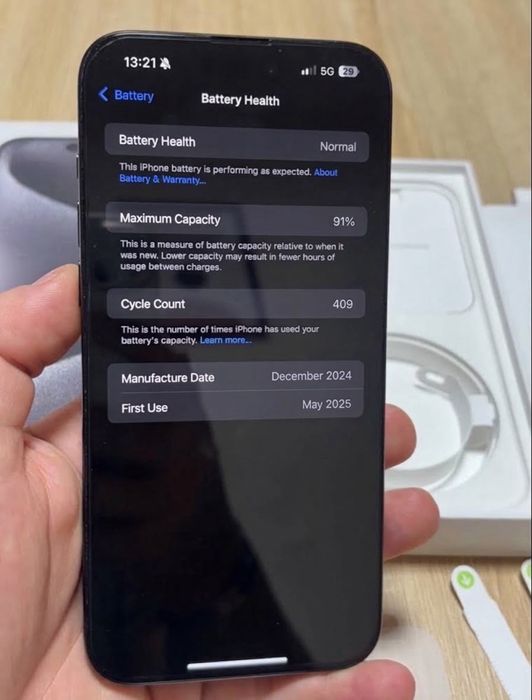 Iphone 16 pro MAX 256GB, 91% БАТЕРИЯ, БЕЗ ЗАБЕЛЕЖКИ!