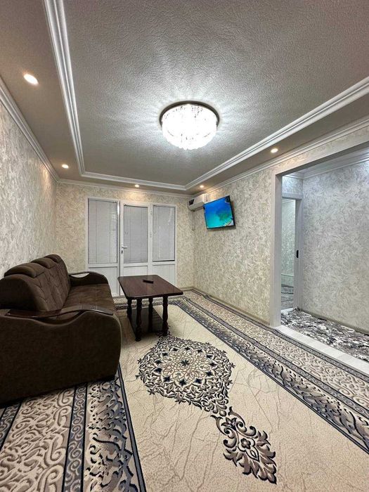 Ижарага 2х хонали Кунлик квартиралар бор Вокзал томонда (Партъезд)