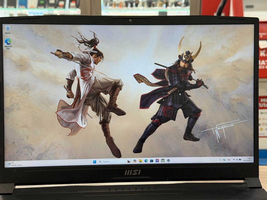 Геймърски лаптоп MSI Katana GF76