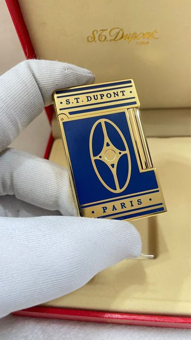 St dupont стоманена запалка