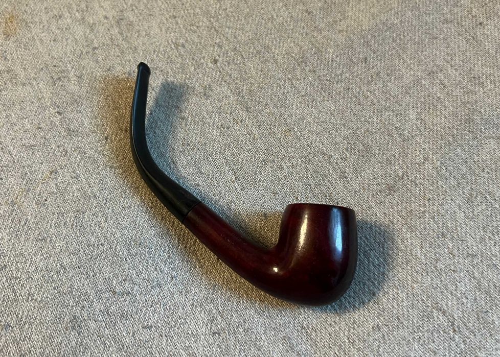 Pipa vintage Made in France model 5083 lemn si mustiuc ebonita