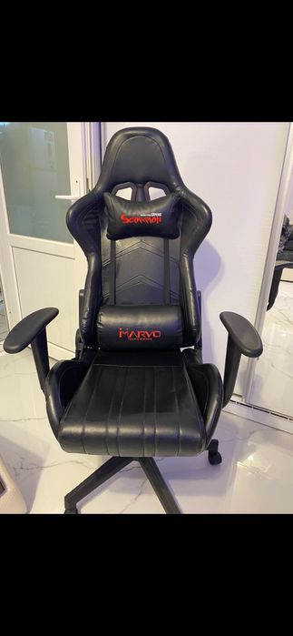Scaun gaming Marvo CH-106,Negru