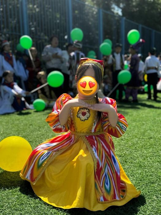 Узбекское платье/костюм для девочек