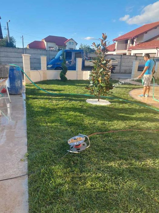 Gazon Rulou Premium – Montaj și Irigare la Cheie