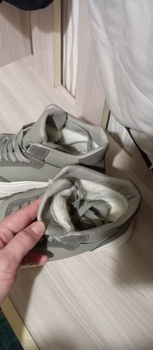 Зимние полуботинки