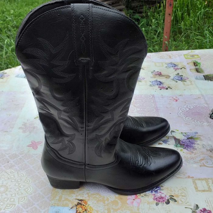 Cizme Cowboy Elegante Vintage pentru Bărbați nr.46