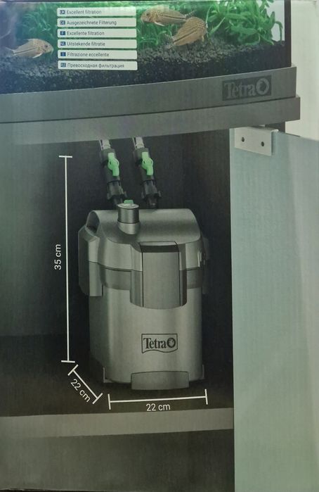 Внешний фильтр для аквариума