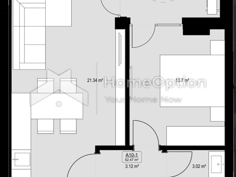 Продава се Двустаен апартамент в Бургас, Славейков - 65 кв.м за 1595 €/кв.м - Снимка #6