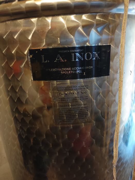 Butoi inox vin 500 Litri