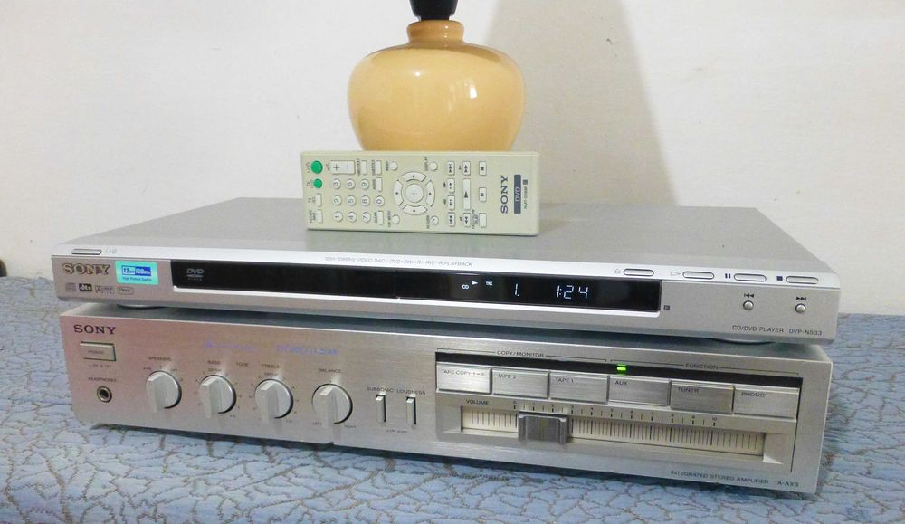 Amplificator si DVD Sony cu telecomanda