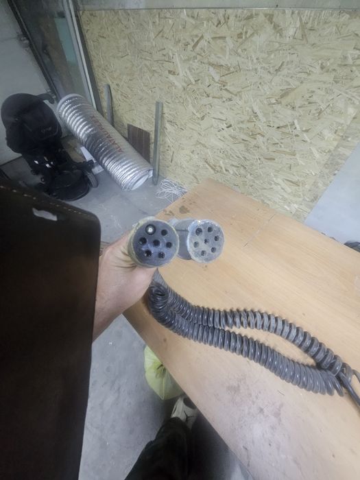 Кабель спиральный на фуру
