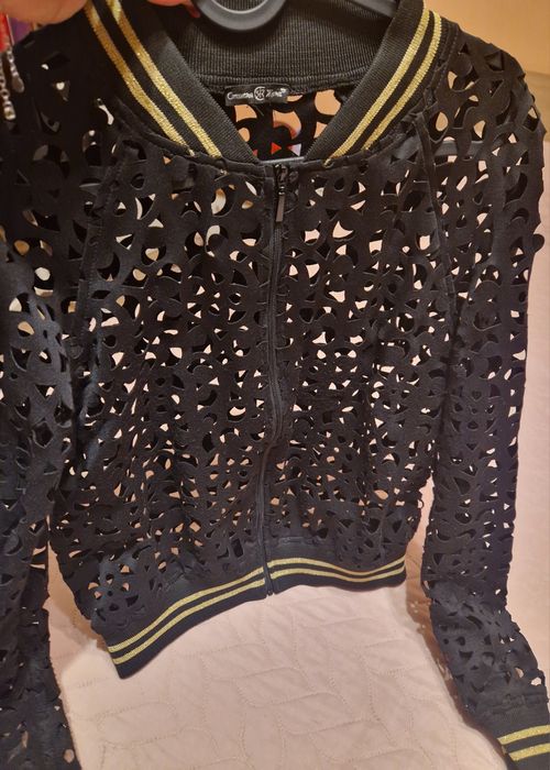 Дамско яке от рязан неопрен