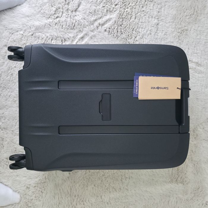 Troler Samsonite Essens Spinner, 69x49x30 cm, 88 litri, graphite - Nou