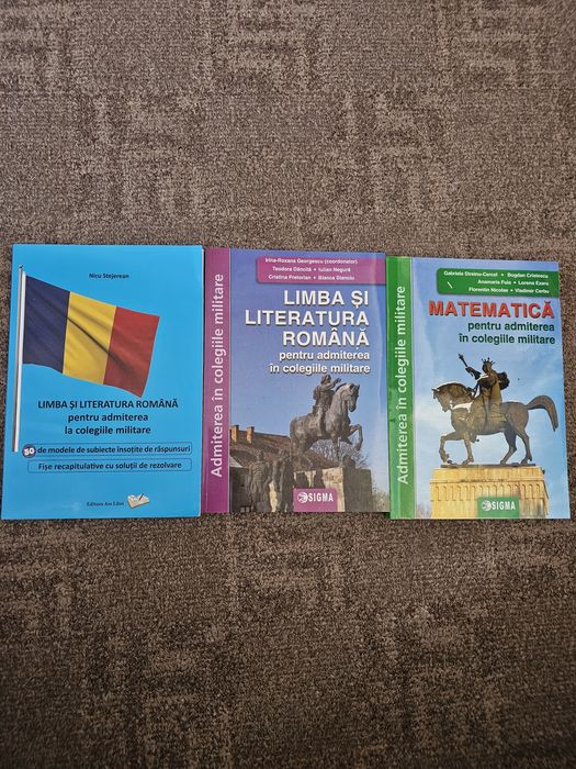 Culegeri admitere colegiu militar-Noi!!!