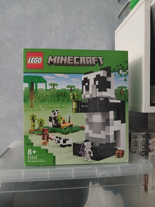 Лего наборы майнкравт оригинал,  домик панда ,майнкравфт