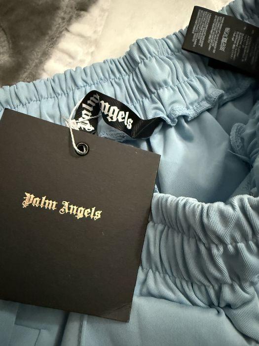 Palm Angels pantaloni scurți bleu NOI cu etichetă