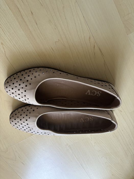 Balerini din piele - nr.39