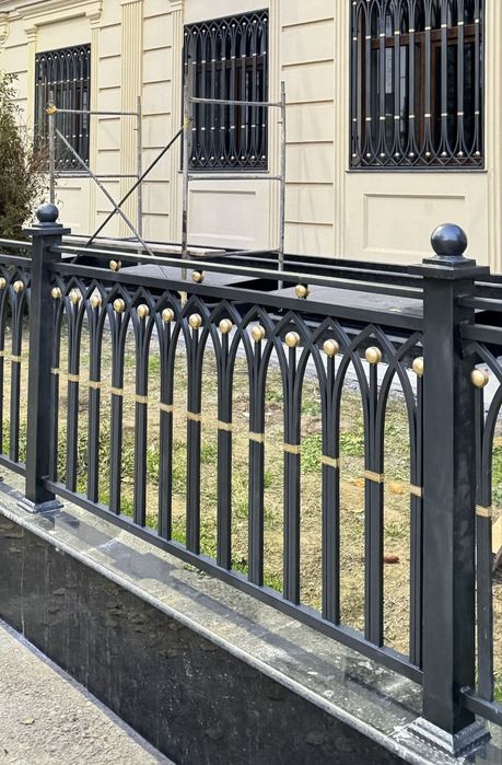 Дарвоза Ворота Акфа краска ишларини киламиз.