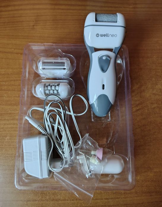 Aparat epilare DAMĂ 5-în-1 Wellneo Beauty PRO – set complet, ca nou