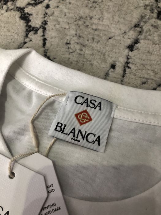 Tricou Casa Blanca Alb Marimea M