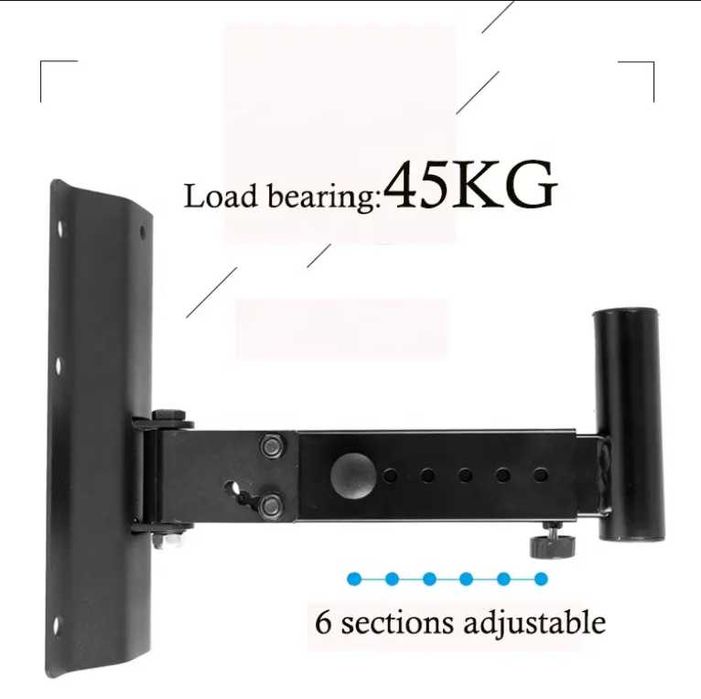Професионални стойки за аудио колони 45КГ Студио оборудване Музика ф35