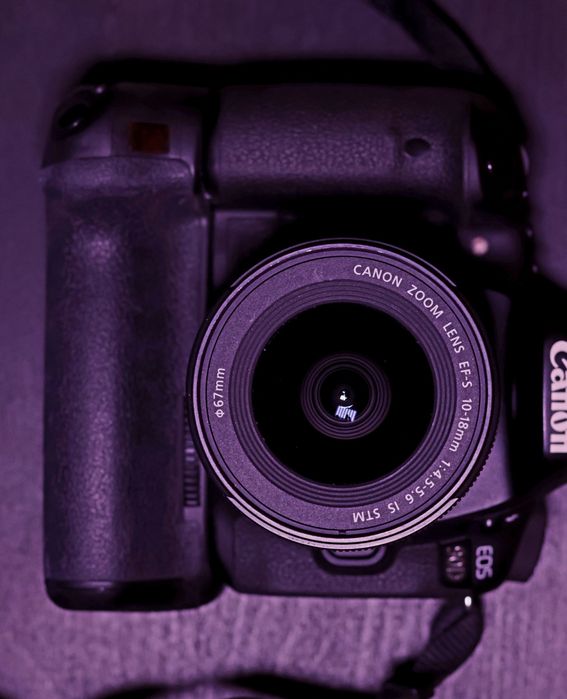 Canon 90d + obiectiv Canon 10-18