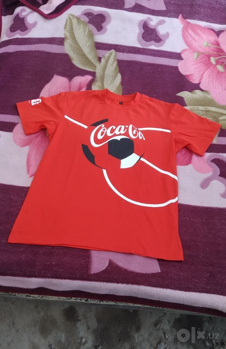 Coca cola красная футболка XL