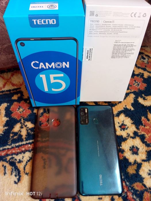 Телефон Техно камон 15