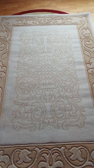 Covor crem lana 160x230