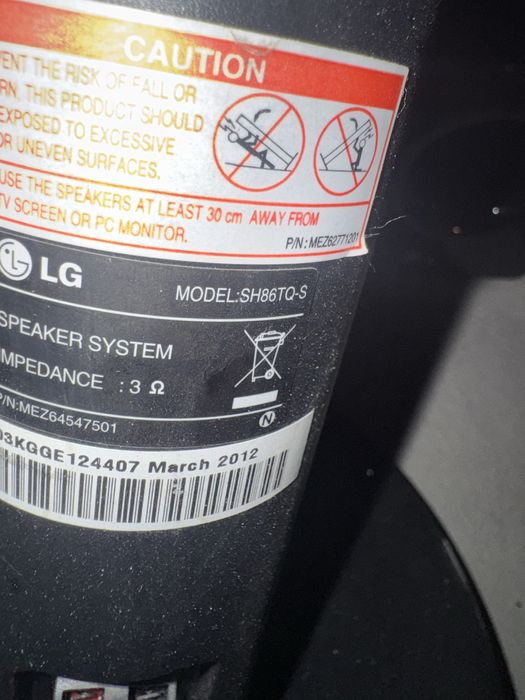 Sistem Audio Home Cinema LG 5.1