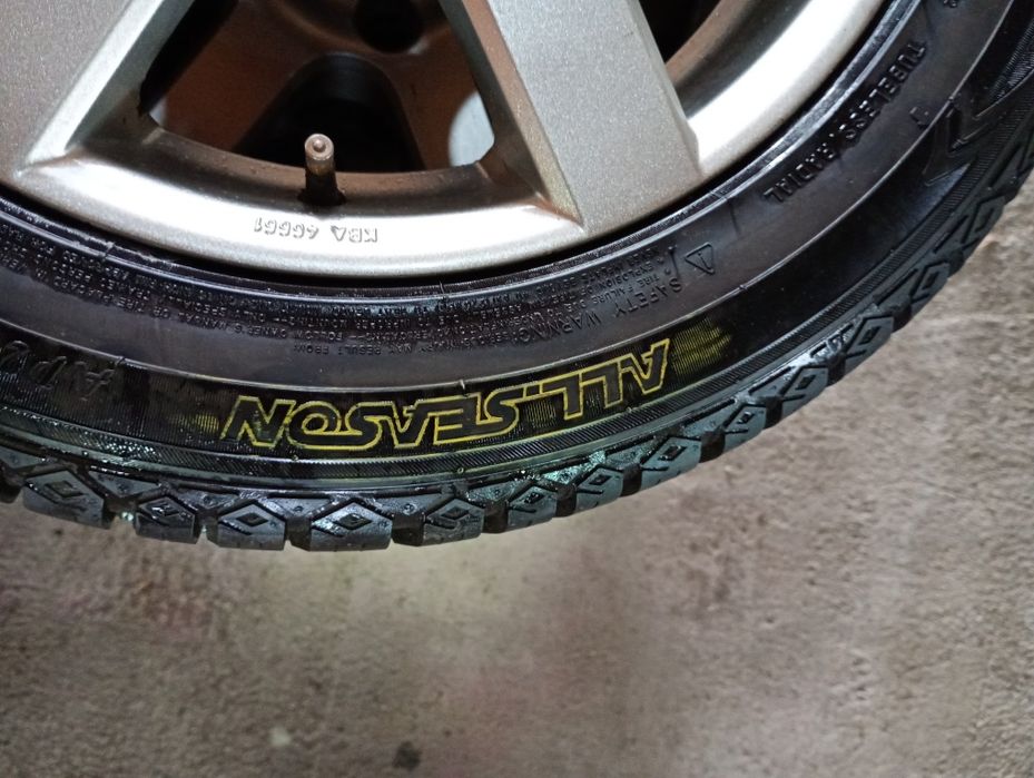 OPEL джанти със все сезонни гуми225/50/16 7J ET38 5x110 цо65 дот1118