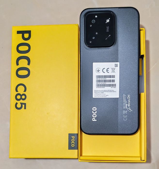 XIAOMI Poco C85 Black 6/128 GB nou la cutie !