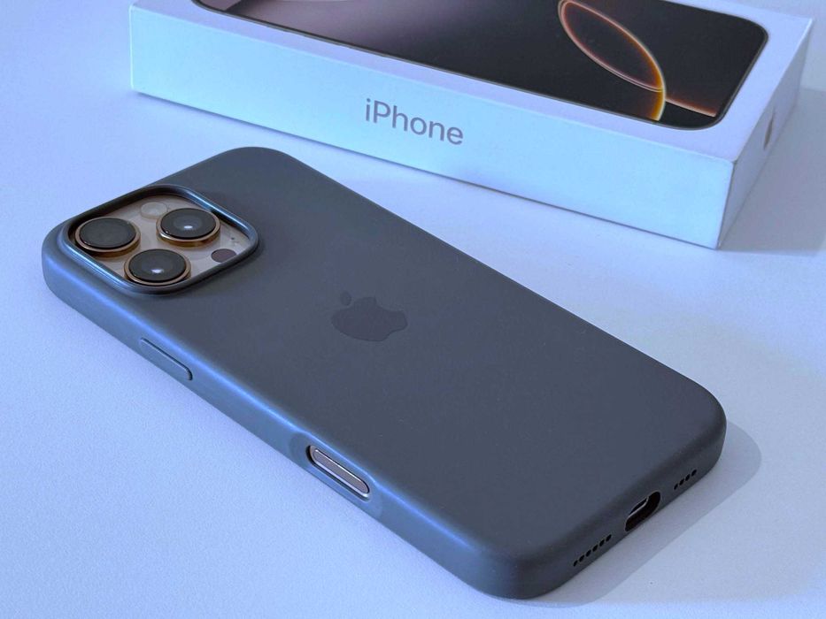 Бартер! Като НОВ! 98% Батерия! iPhone 16 Pro Max Desert Titanium (Златен)