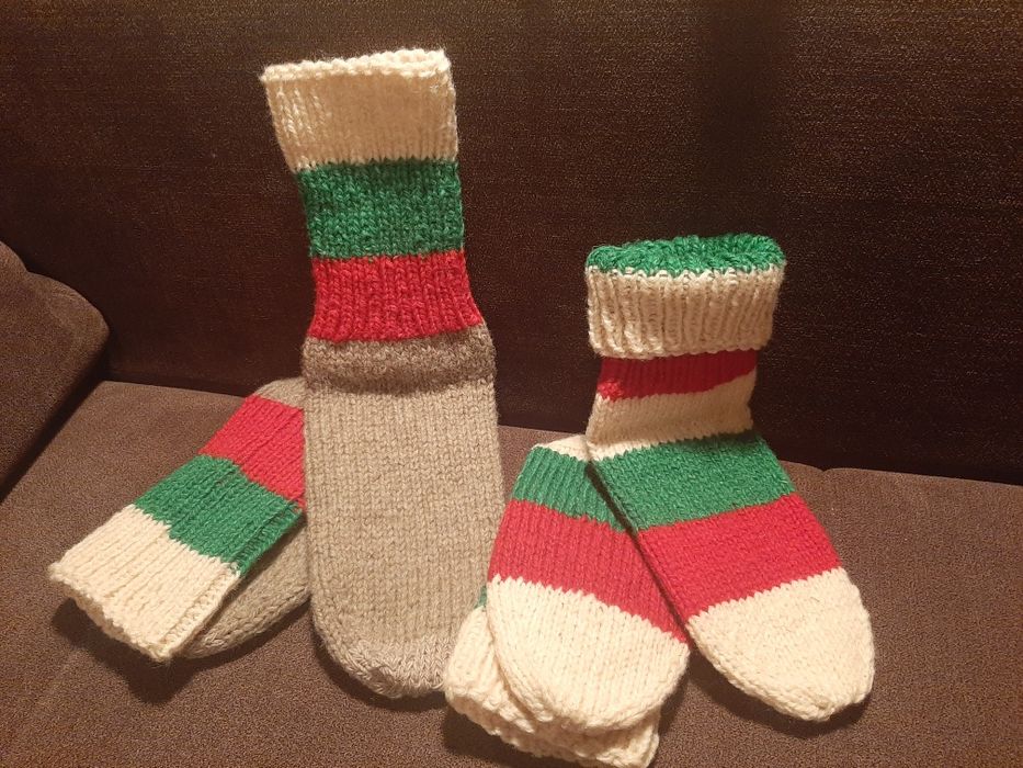 Вълнени чорапи изработвам