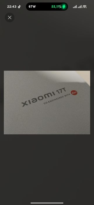 Xiaomi 17t 12/256 черный