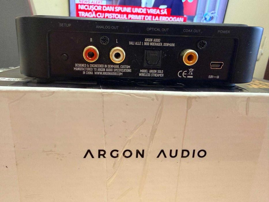 Streamer Wireless Argon Audio Solo
