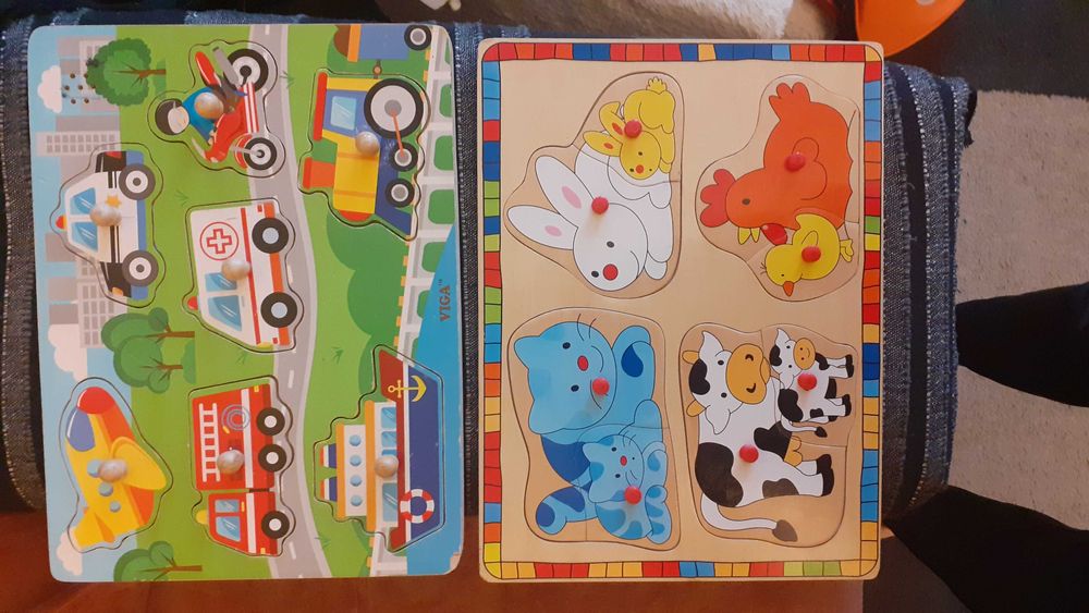 Дървени образователни играчки